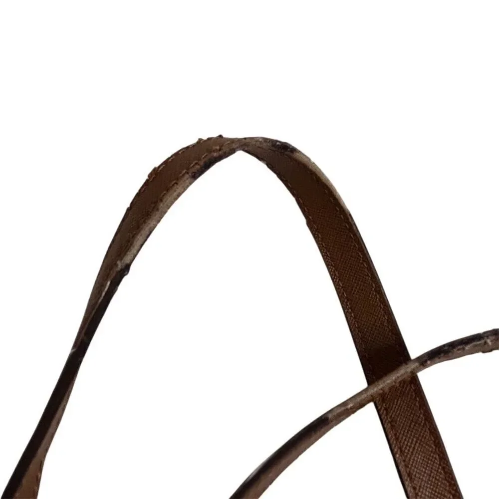 Michael Kors Kempton Nylon Large Pocket Tote Bag Neutral Women's Casual FLAWED‎ - Picture 4 of 16